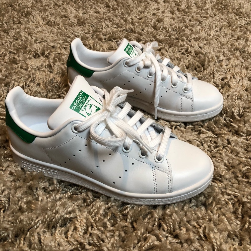 ✨ADIDAS STAN SMITH GREEN/WHITE SHOES✨